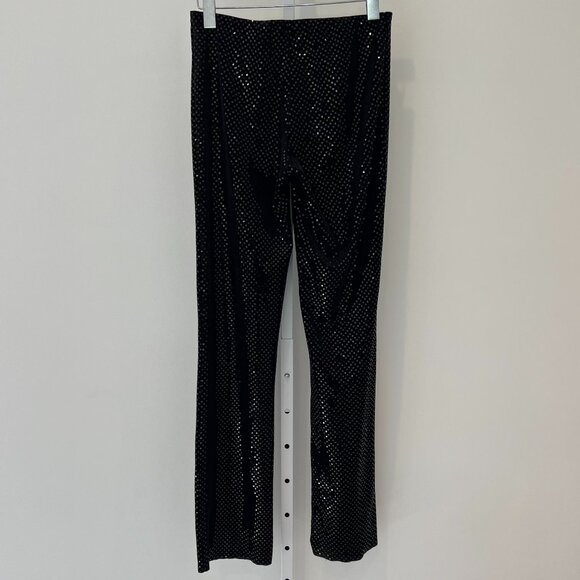 RALPH RALPH LAUREN BLACK EMBELLISHED PANTS SIZE SMALL - Picture 7 of 17